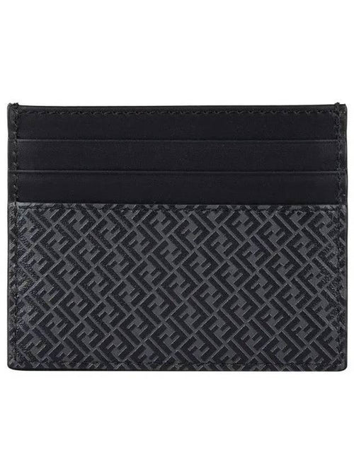 Fendi FF Micro Card Wallet Black