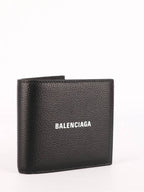 Balenciaga Cash Square Folded Wallet Black
