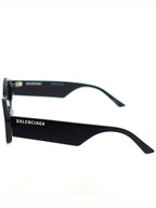 Balenciaga pentagon sunglasses black