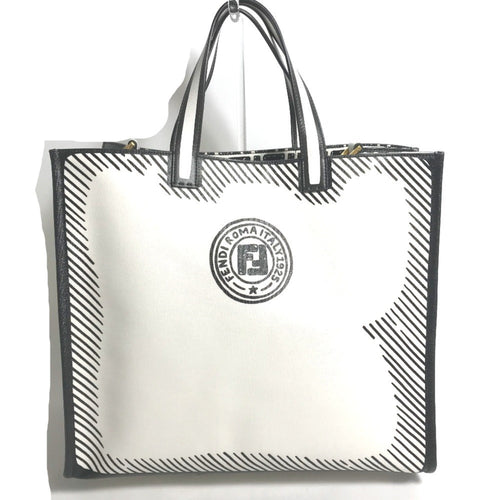 Fendi   Coated Canvas Handbag Tote Bag ()