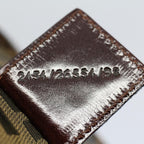 FENDI Zucca Canvas Vanity Cosmetic Pouch Brownac2172