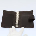 FENDI Zucca Canvas Agenda Day Planner Cover Brownac2173