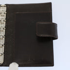 FENDI Zucca Canvas Agenda Day Planner Cover Brownac2173