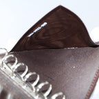 FENDI Zucca Canvas Agenda Day Planner Cover Brownac2173