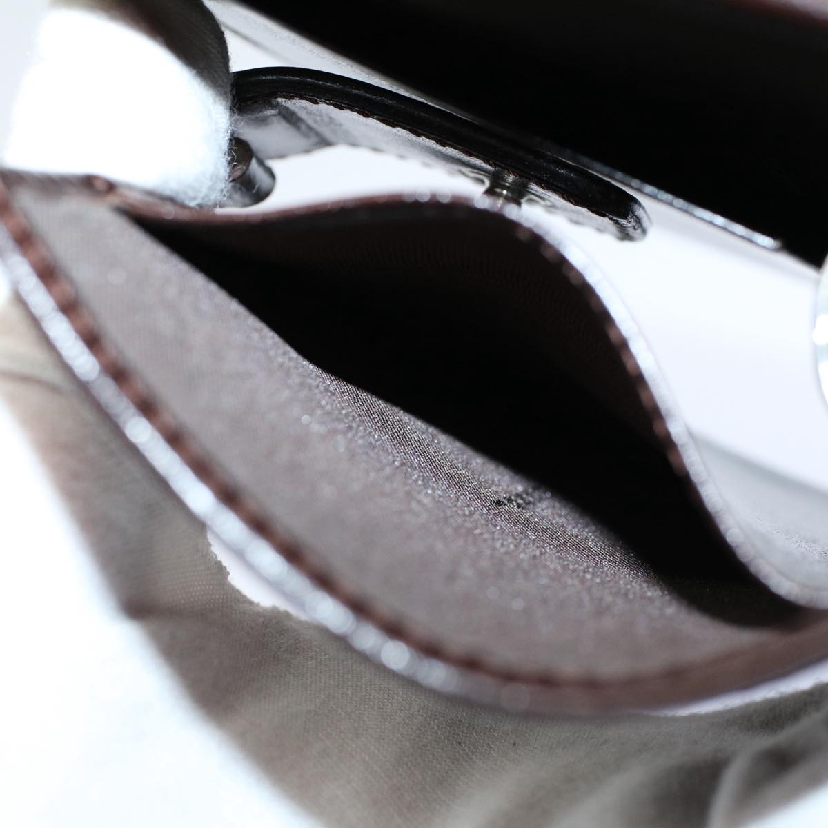 FENDI Zucca Canvas Agenda Day Planner Cover Brownac2173