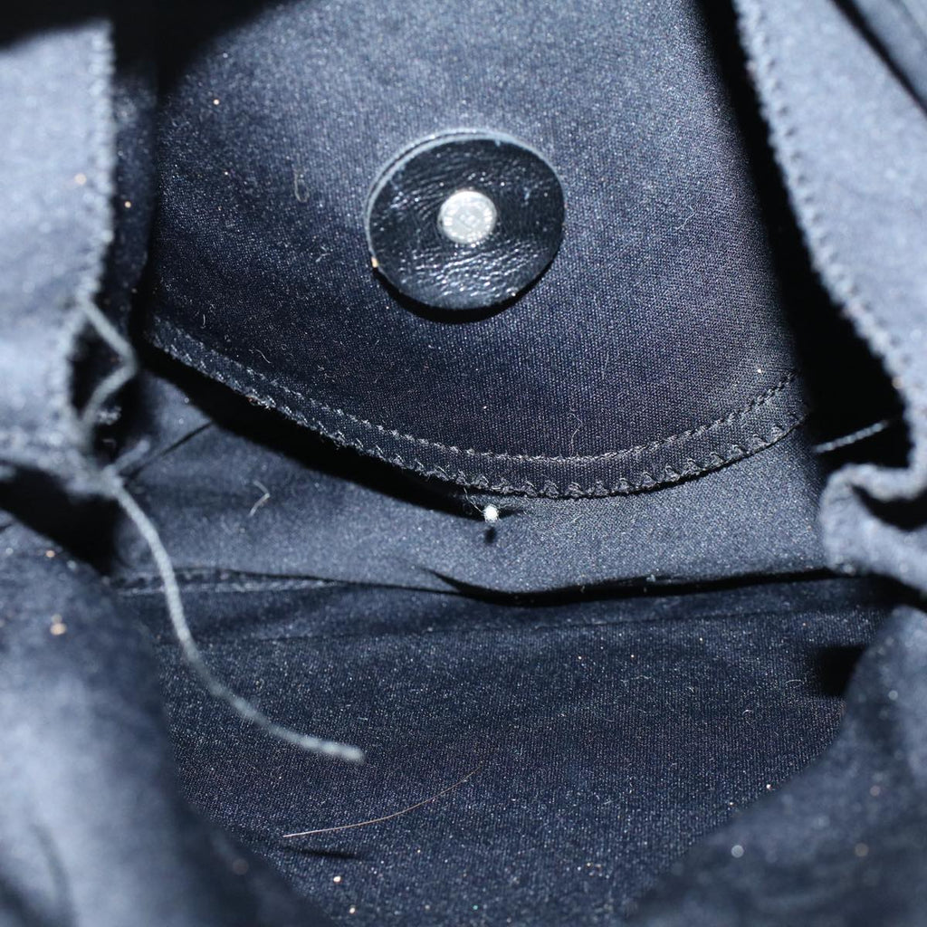 FENDI Mamma Baguette Shoulder Bag Nylon Blackac2413