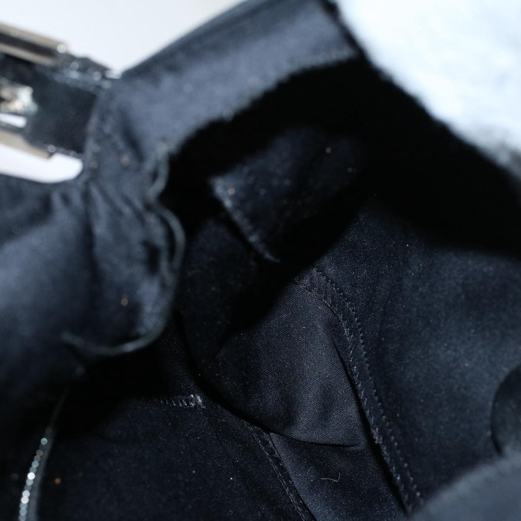 FENDI Mamma Baguette Shoulder Bag Nylon Blackac2413