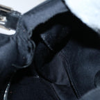 FENDI Mamma Baguette Shoulder Bag Nylon Blackac2413