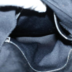 FENDI Mamma Baguette Shoulder Bag Nylon Blackac2413