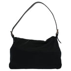 FENDI Mamma Baguette Shoulder Bag Nylon Blackac2413