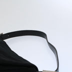 FENDI Mamma Baguette Shoulder Bag Nylon Blackac2413