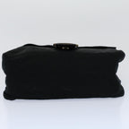 FENDI Mamma Baguette Shoulder Bag Nylon Blackac2413