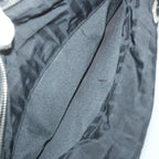 FENDI Zucca Canvas Tote Bag Nylon Leather Blackac2414
