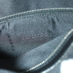 FENDI Zucca Canvas Tote Bag Nylon Leather Blackac2414