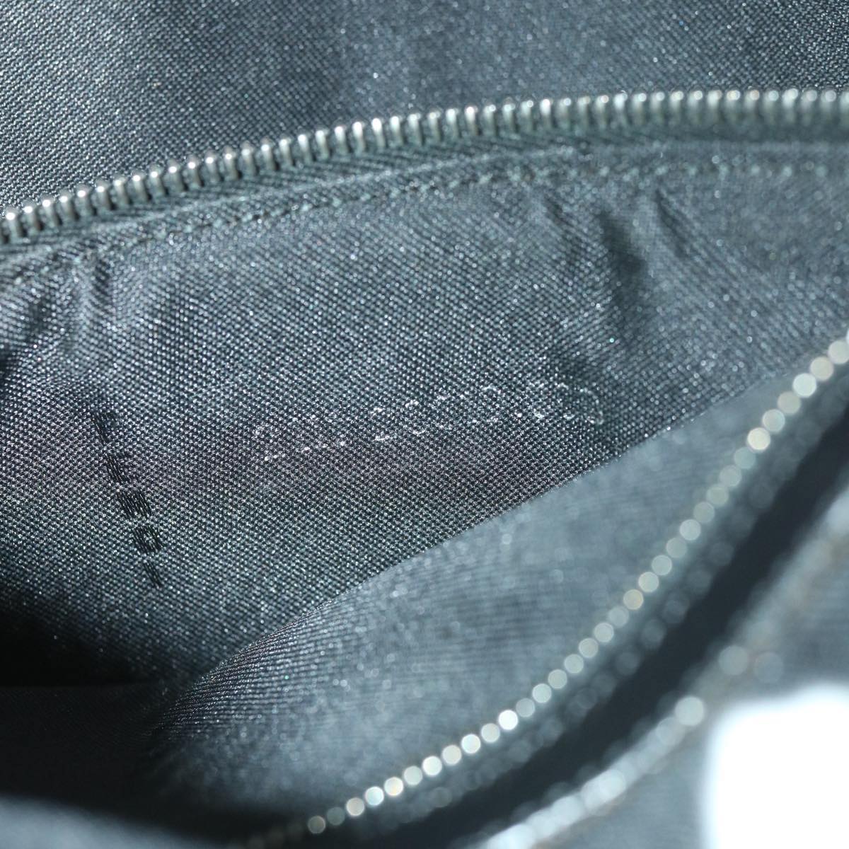 FENDI Zucca Canvas Tote Bag Nylon Leather Blackac2414