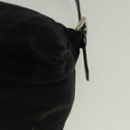 FENDI Mamma Baguette Shoulder Bag Nylon Blackac2482