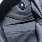 FENDI Mamma Baguette Shoulder Bag Nylon Blackac2482