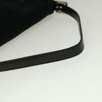 FENDI Mamma Baguette Shoulder Bag Nylon Blackac2482