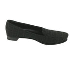 FENDI Zucchino Canvas loafers shoes Blackac2503
