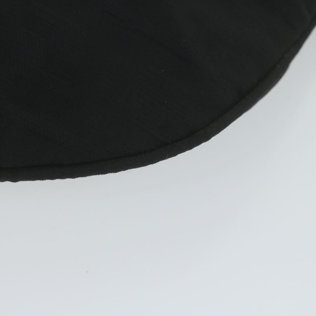 FENDI Zucca Canvas Shoulder Bag Blackac2516