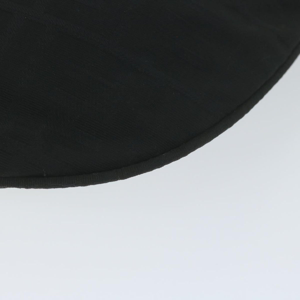 FENDI Zucca Canvas Shoulder Bag Blackac2516