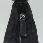 FENDI Zucca Canvas Shoulder Bag Blackac2516