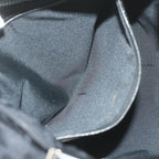 FENDI Zucca Canvas Shoulder Bag Blackac2516