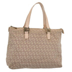 FENDI Zucchino Canvas Hand Bag Pinkac2517