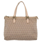 FENDI Zucchino Canvas Hand Bag Pinkac2517