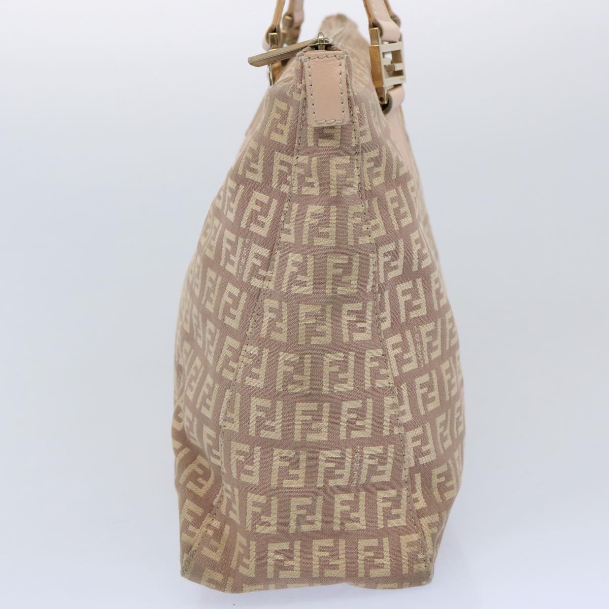 FENDI Zucchino Canvas Hand Bag Pinkac2517