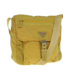 PRADA Shoulder Bag Nylon Yellow  ac2531