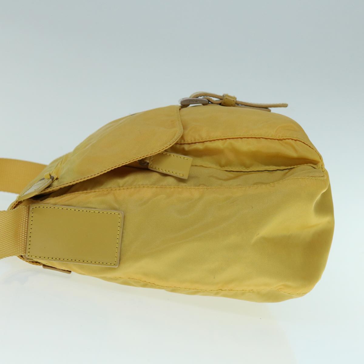 PRADA Shoulder Bag Nylon Yellow  ac2531