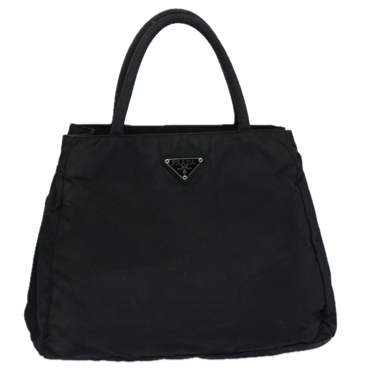 PRADA Hand Bag Nylon Black  ac2534