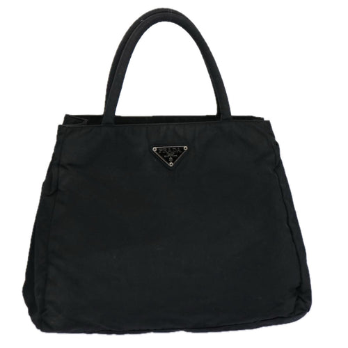 PRADA Hand Bag Nylon Black  ac2534