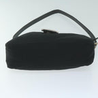 FENDI Mamma Baguette Shoulder Bag Nylon Blackac2541
