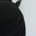 FENDI Mamma Baguette Shoulder Bag Nylon Blackac2541