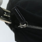 FENDI Mamma Baguette Shoulder Bag Nylon Blackac2541