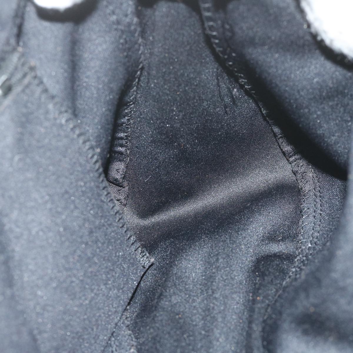 FENDI Mamma Baguette Shoulder Bag Nylon Blackac2541