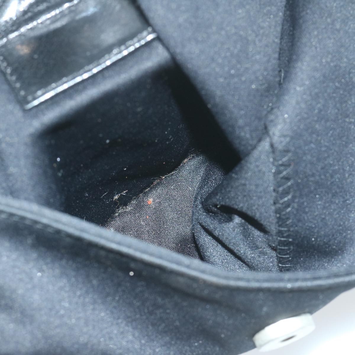 FENDI Mamma Baguette Shoulder Bag Nylon Blackac2541