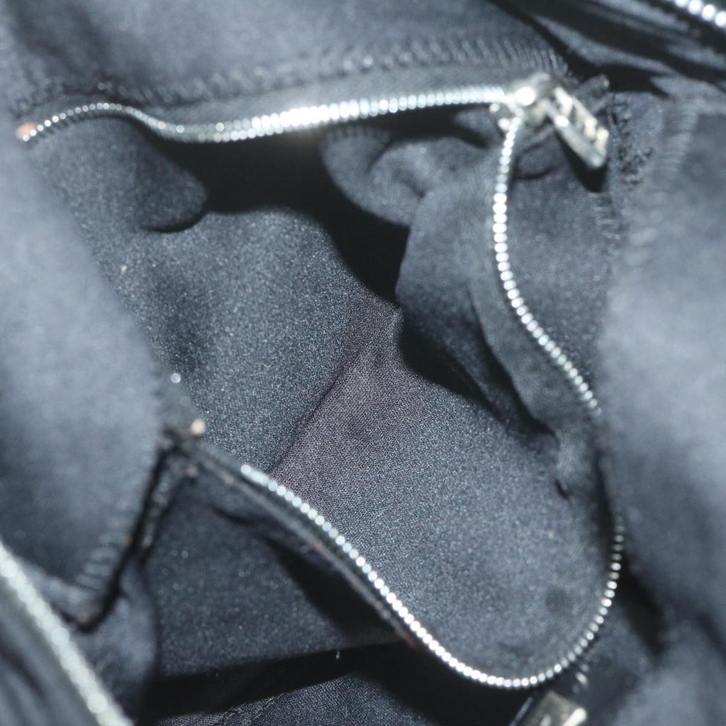 FENDI Mamma Baguette Shoulder Bag Nylon Blackac2541