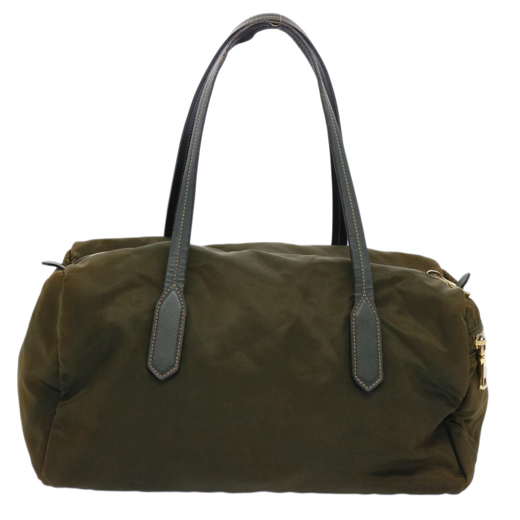 PRADA Shoulder Bag Nylon Khaki  ac2567