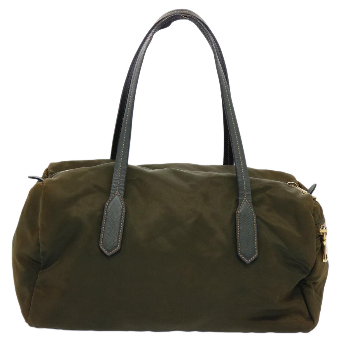 PRADA Shoulder Bag Nylon Khaki  ac2567