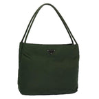 PRADA Shoulder Bag Nylon Khaki  ac2571