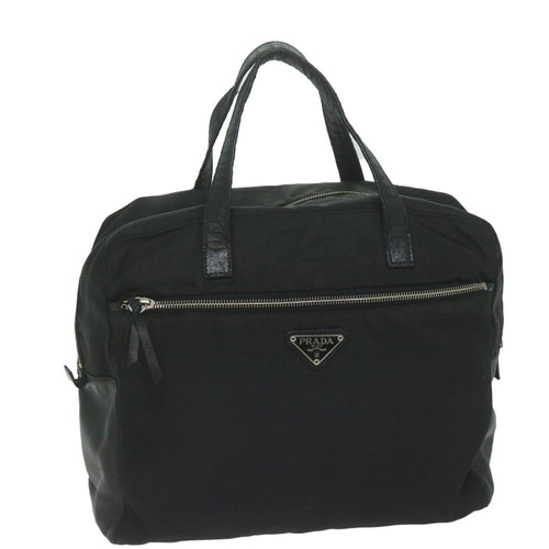 PRADA Hand Bag Nylon Black  ac2572