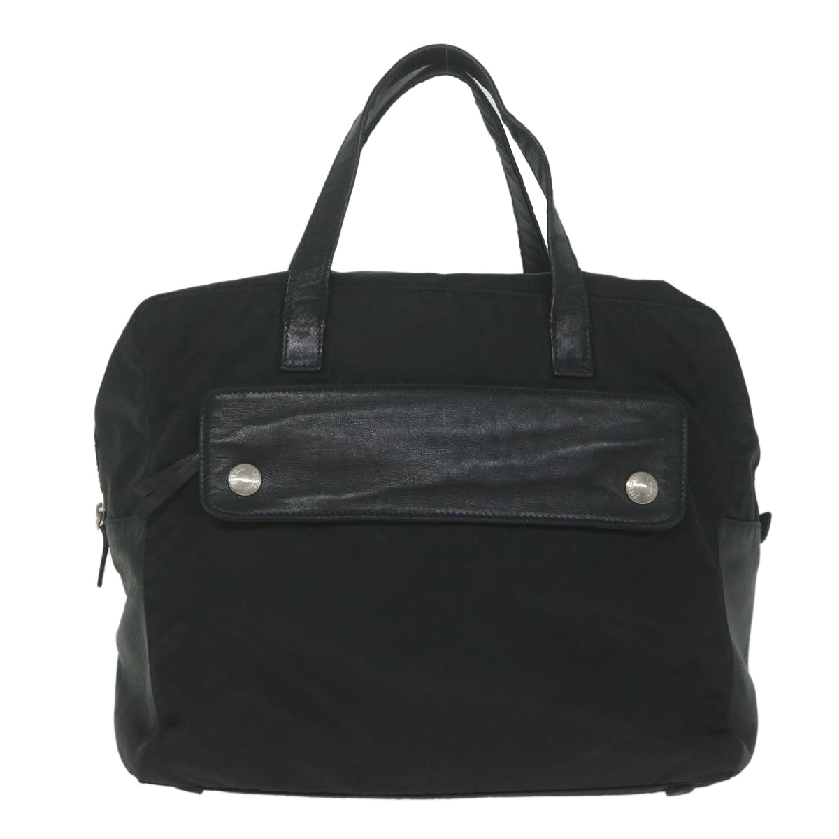 PRADA Hand Bag Nylon Black  ac2572