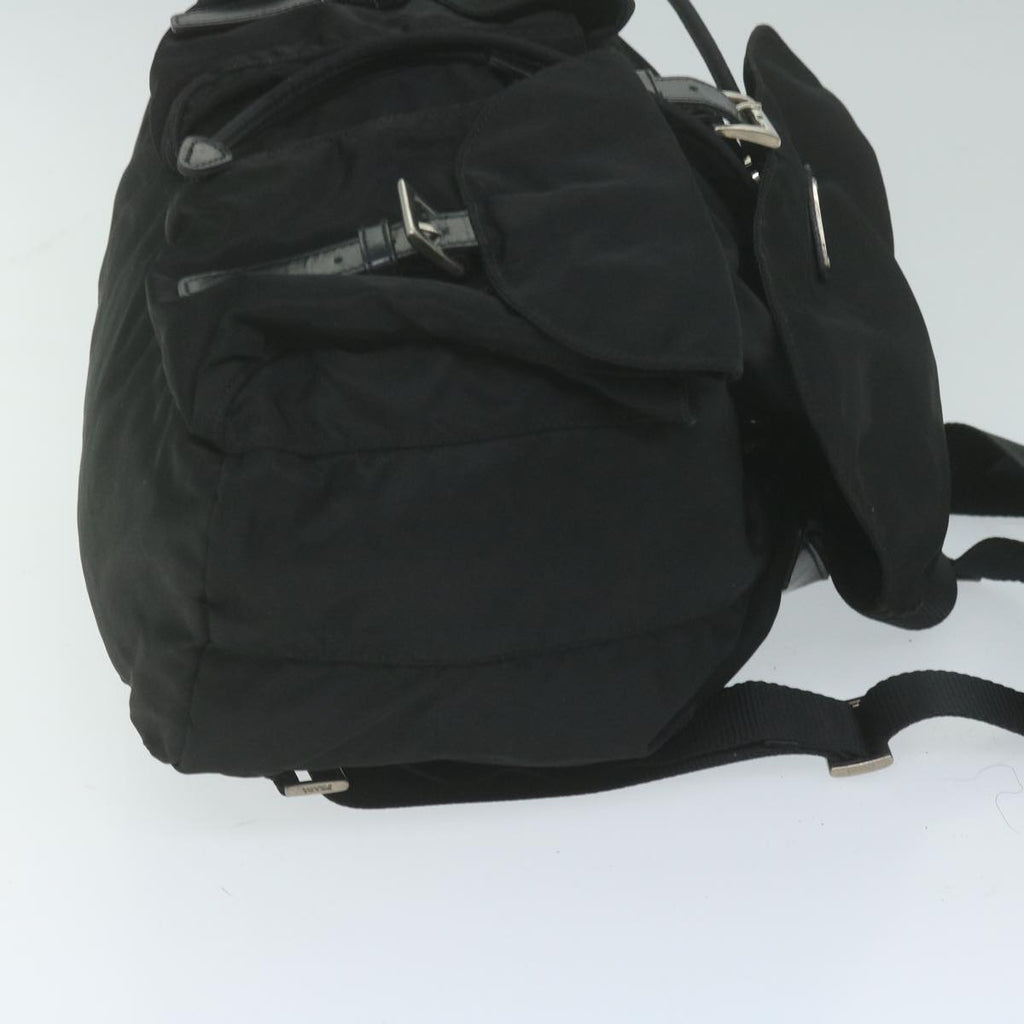 PRADA Backpack Nylon Black  ac2573