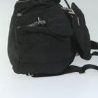 PRADA Backpack Nylon Black  ac2573