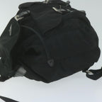 PRADA Backpack Nylon Black  ac2573