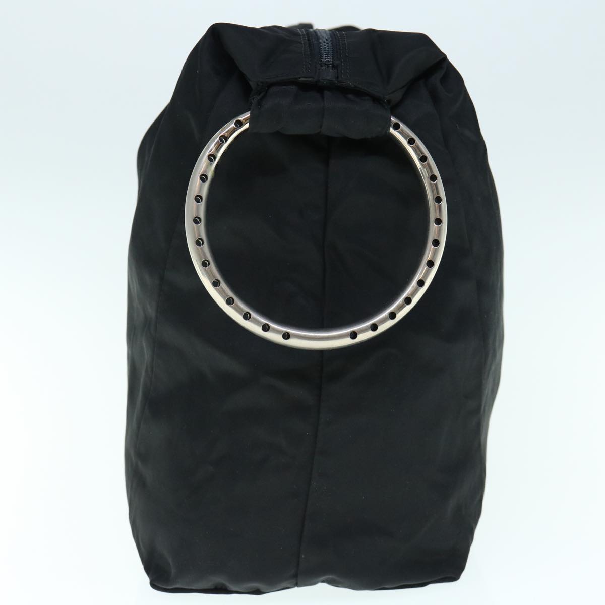 PRADA Hand Bag Nylon Black  ac2589