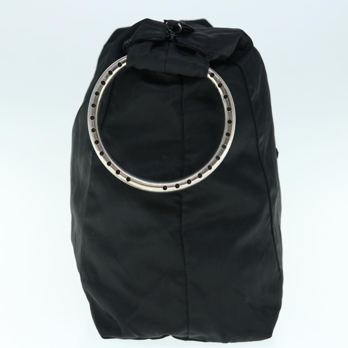 PRADA Hand Bag Nylon Black  ac2589